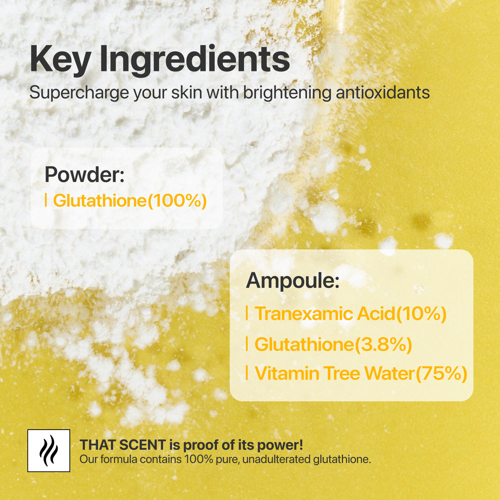 NUMBUZIN NO.5 GLUTATHIONE TXA ADVANCED DARK SPOT AMPOULE CONCENTRATE - 10G