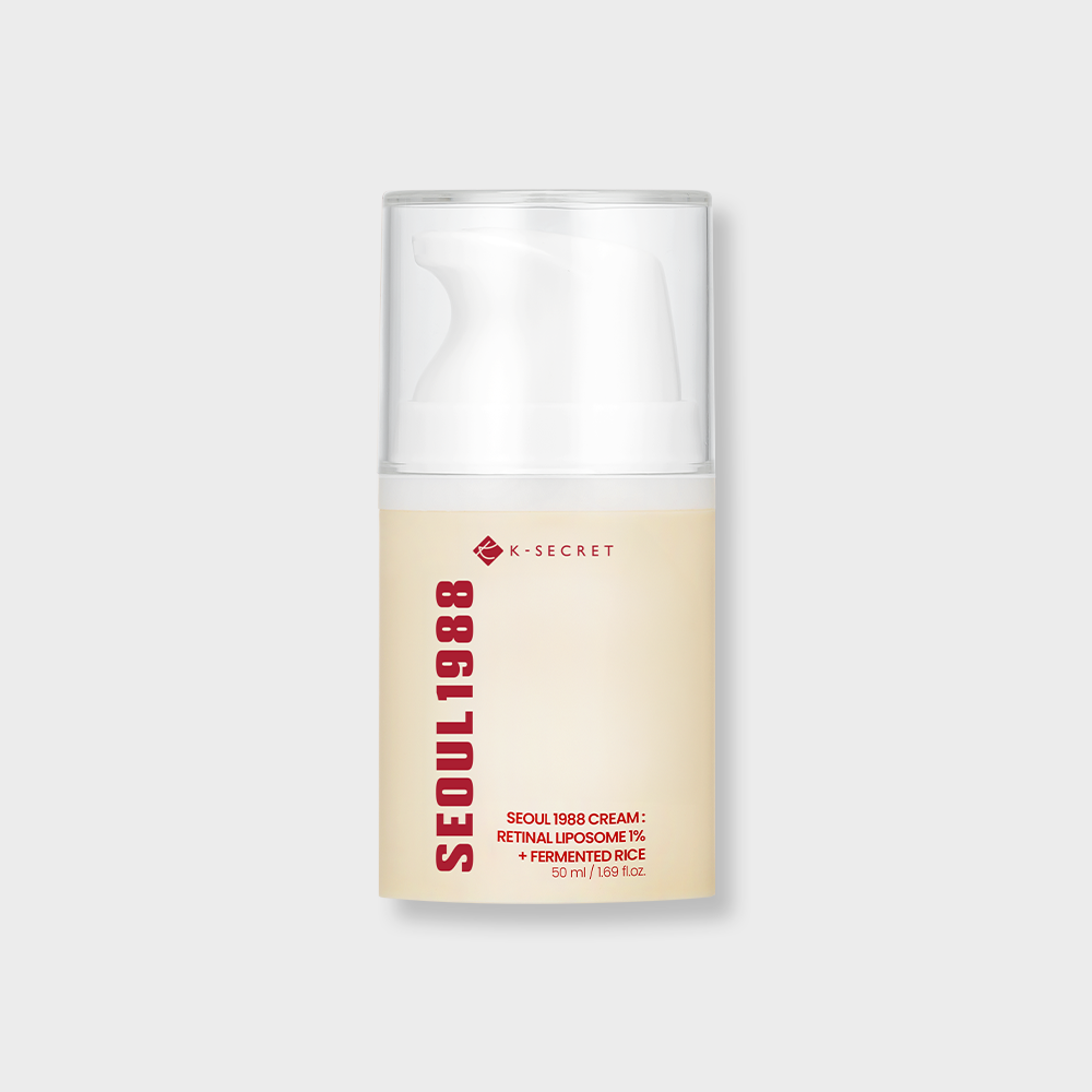 SEOUL 1988 FACE CREAM : RETINAL LIPOSOME 1% + FERMENTED RICE