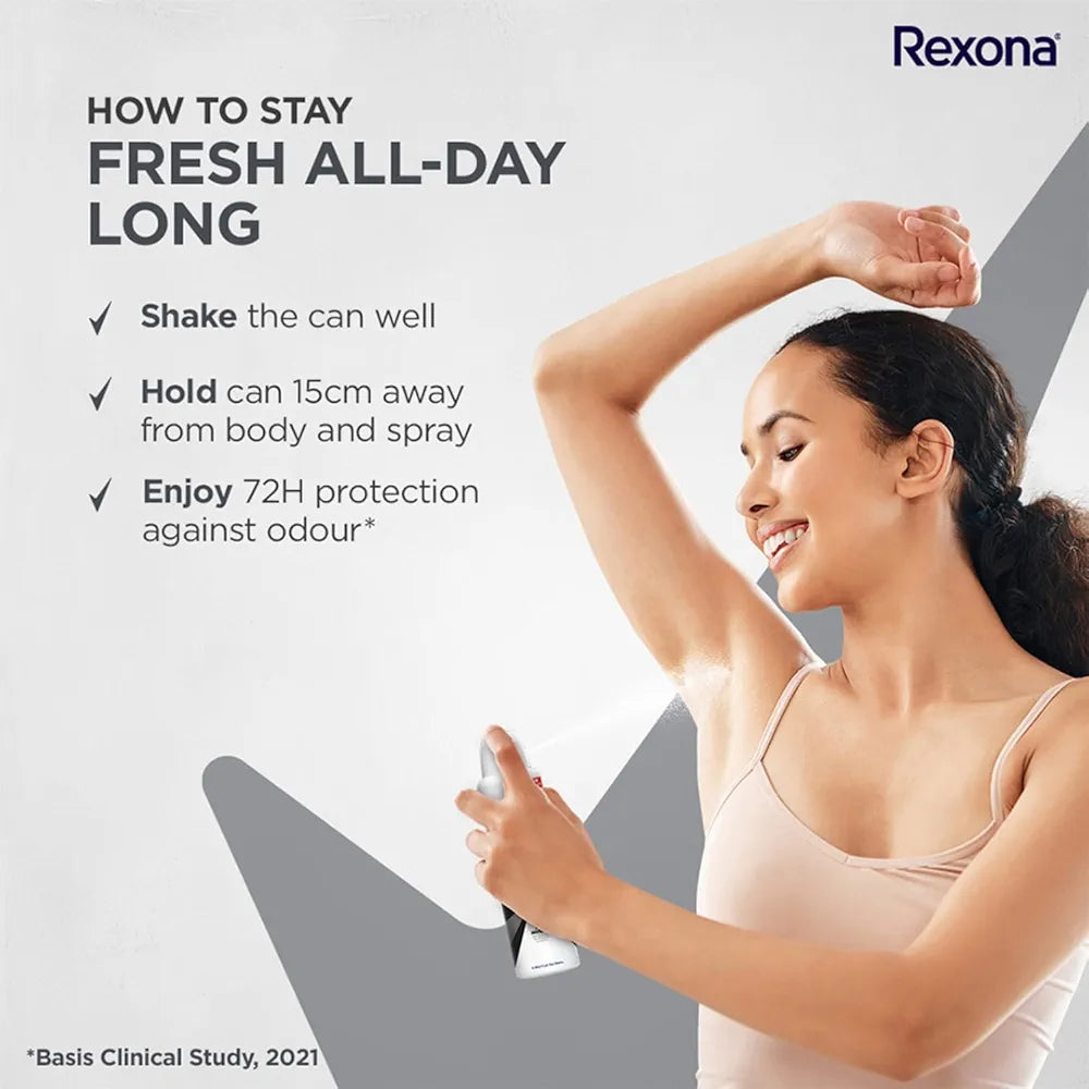 REXONA ADVANCED PROTECTION 72H INVISIBLE ANTIPERSPIRANT DEODORANT SPRAY 200ML