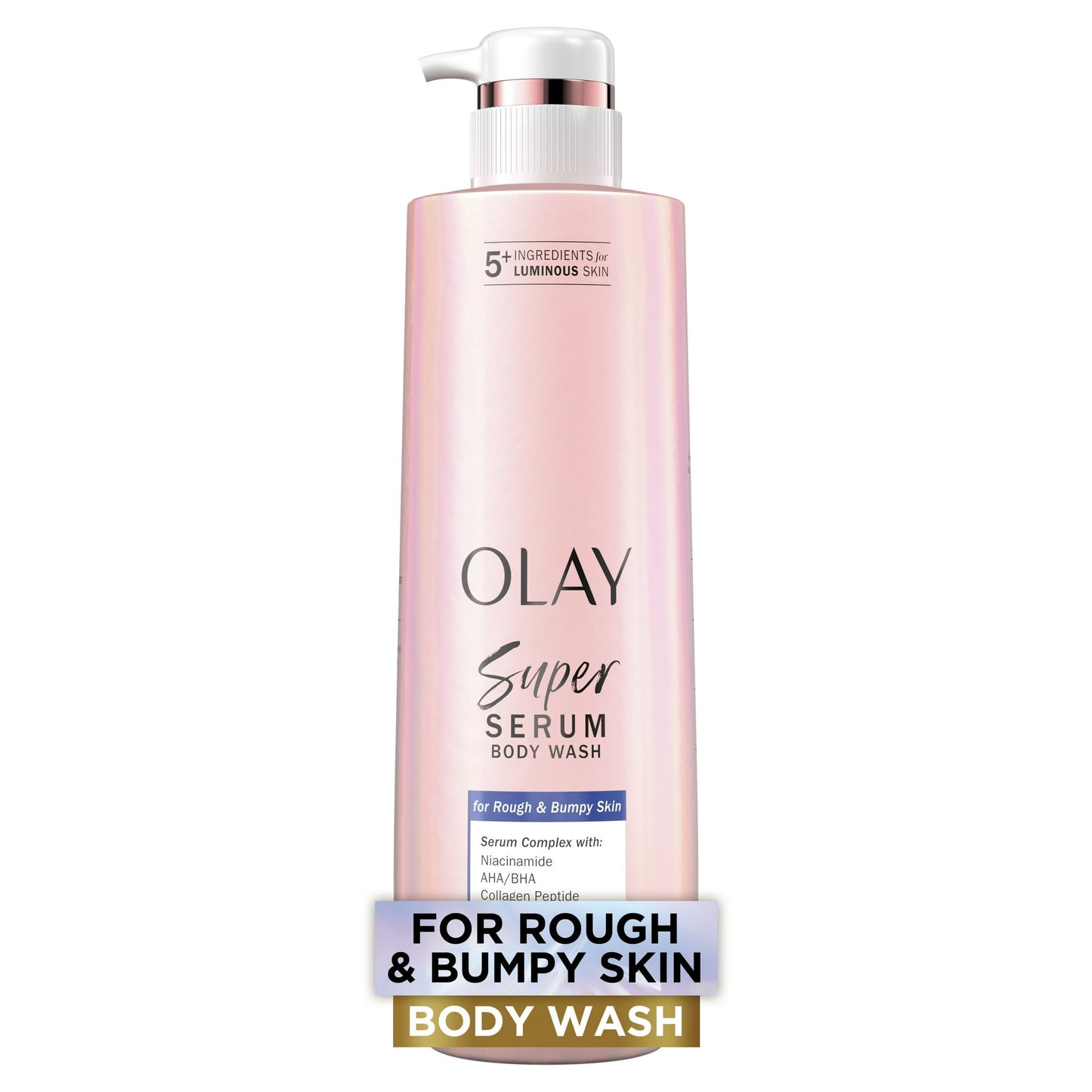 OLAY SUPER SERUM BODY WASH FOR ROUGH & BUMPY SKIN - 547ML
