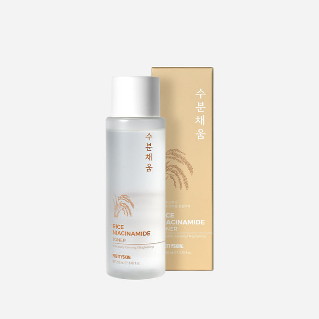 PRETTYSKIN RICE NIACINAMIDE TONER - 250ML