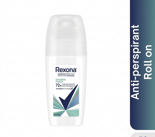 REXONA 72H SHOWER FRESH ANTI-PERSPIRANT ROLL ON