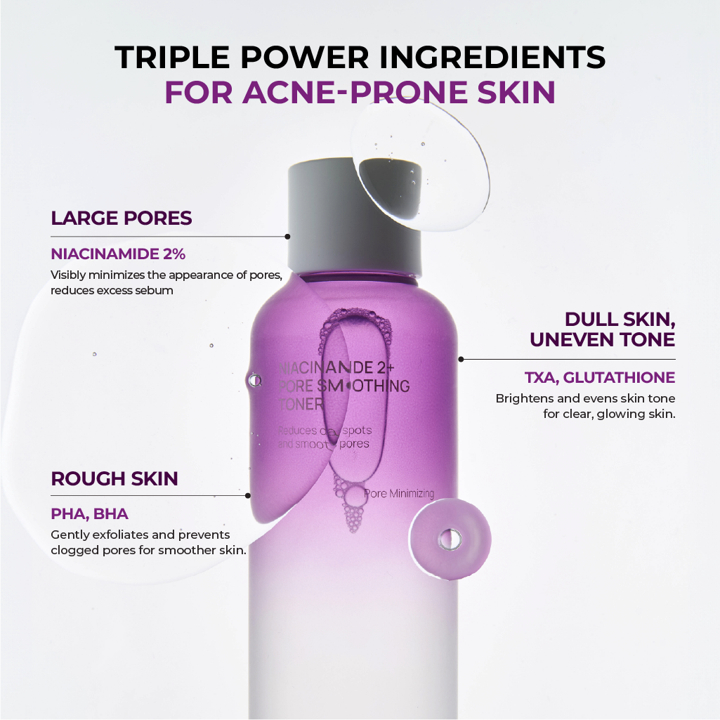 JUMISO NIACINAMIDE 2 + PORE SMOOTHING TONER 205ML