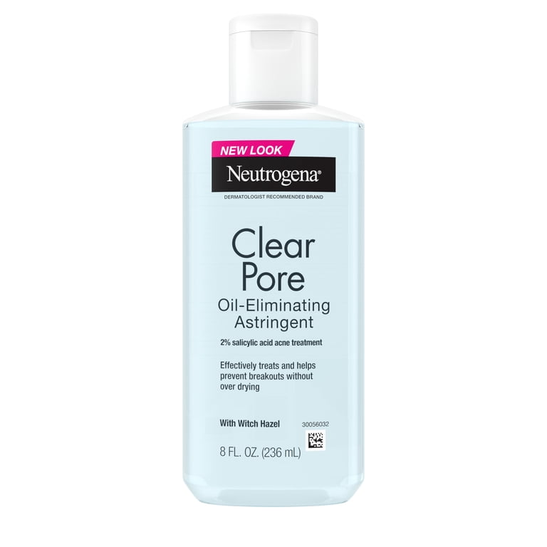 NEUTROGENA CLEAR PORE OIL-ELIMINATING ASTRINGENT (WITH WITCH HAZEL) - 236 ML