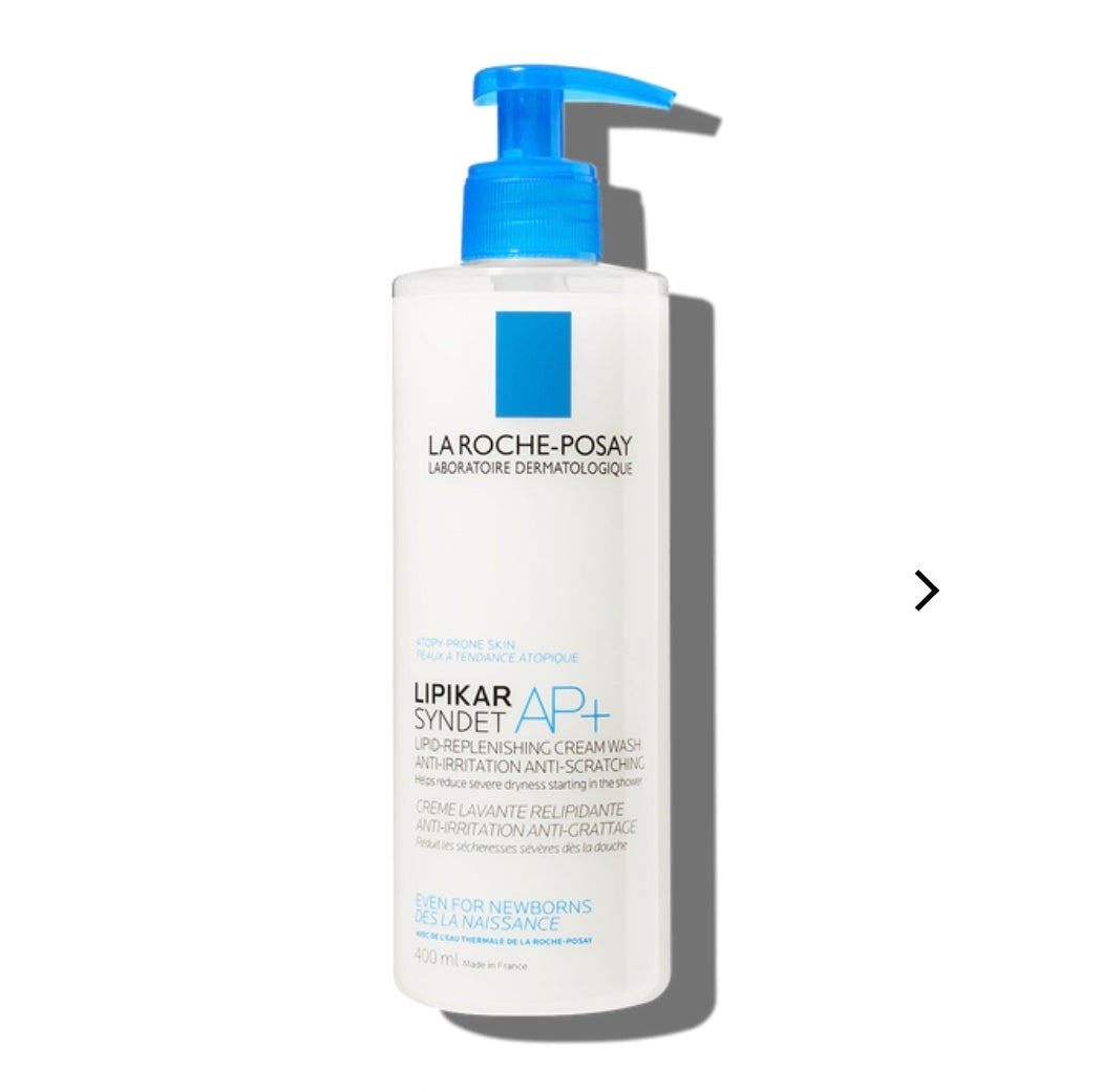 LA ROCHE POSAY SYNDET AP+ LIPID-REPLENISHING CREAM BODY WASH - 400ML