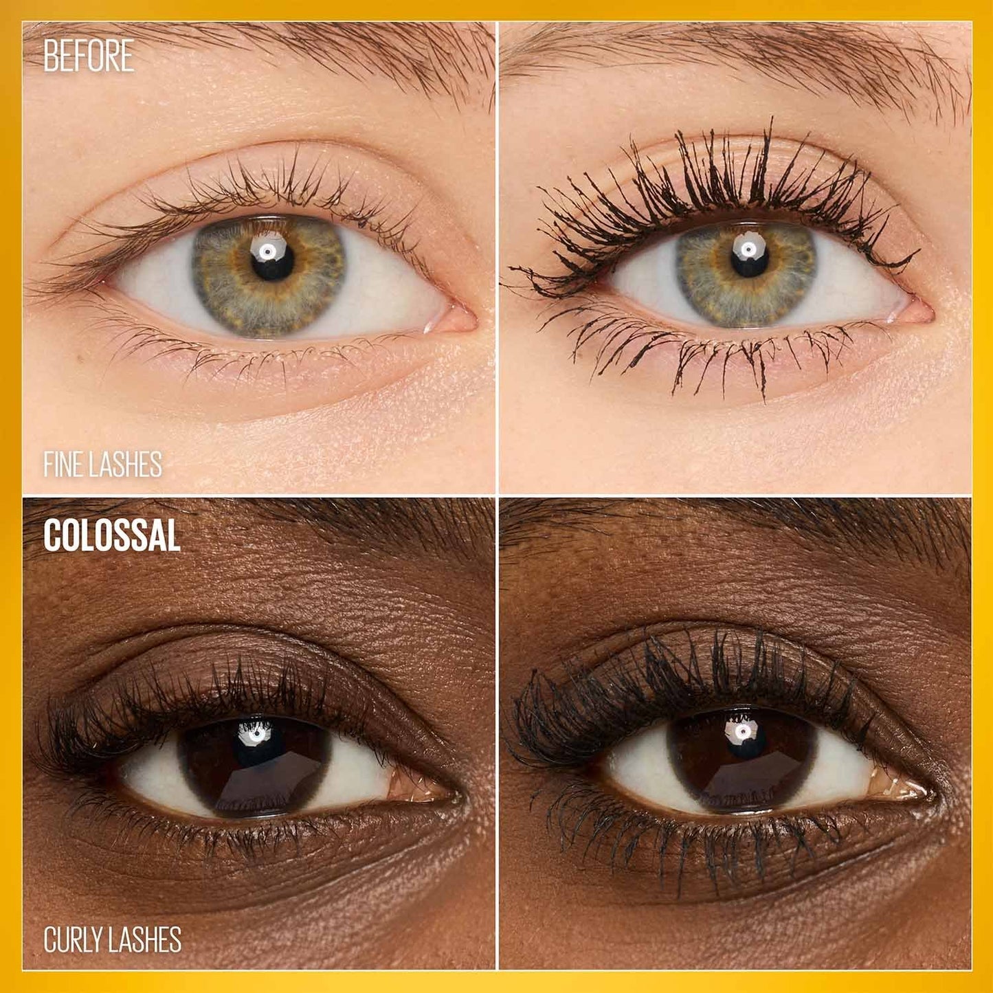 MAYBELLINE COLOSSAL 100% BLACK MASCARA