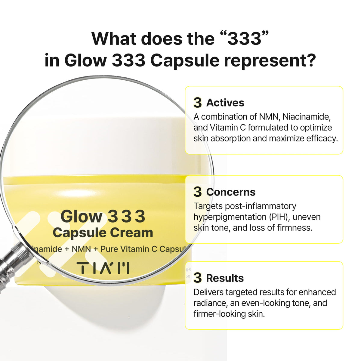 TIAM GLOW 333 CAPSULE CREAM