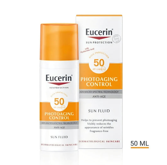 EUCERIN PHOTO AGING CONTROL FACE SUNSCREEN FLUID SPF50+