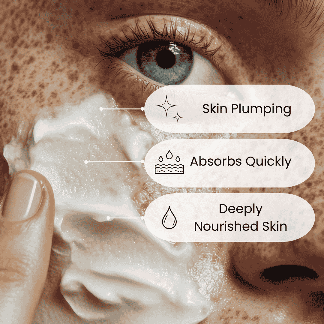 FACE FACTS PEPTIDE RESTORE CREAM SKIN PLUMPING SOOTHING MOISTURISER - 50ML