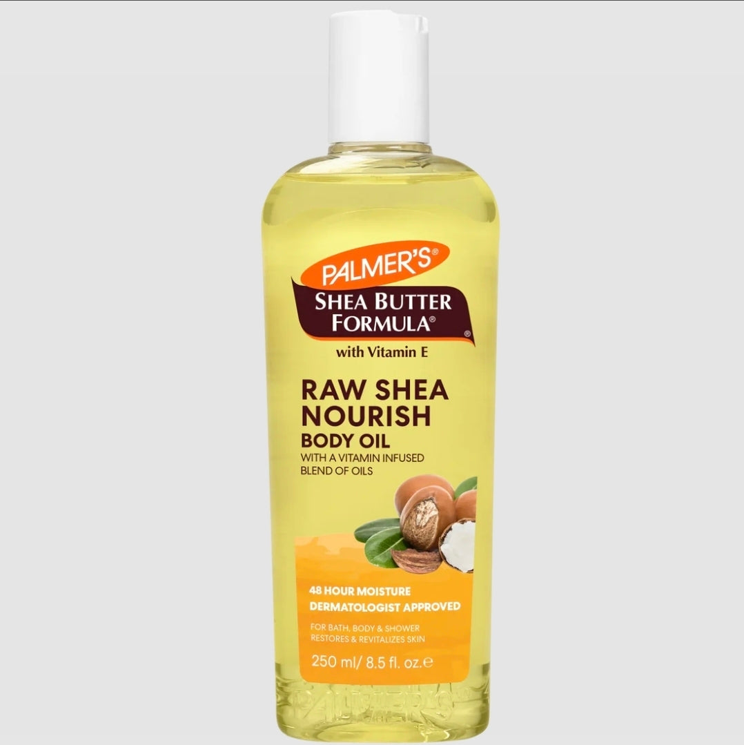 PALMER'S SHEA BUTTER FORMULA RAW SHEA NOURISH BODY OIL - 250ML