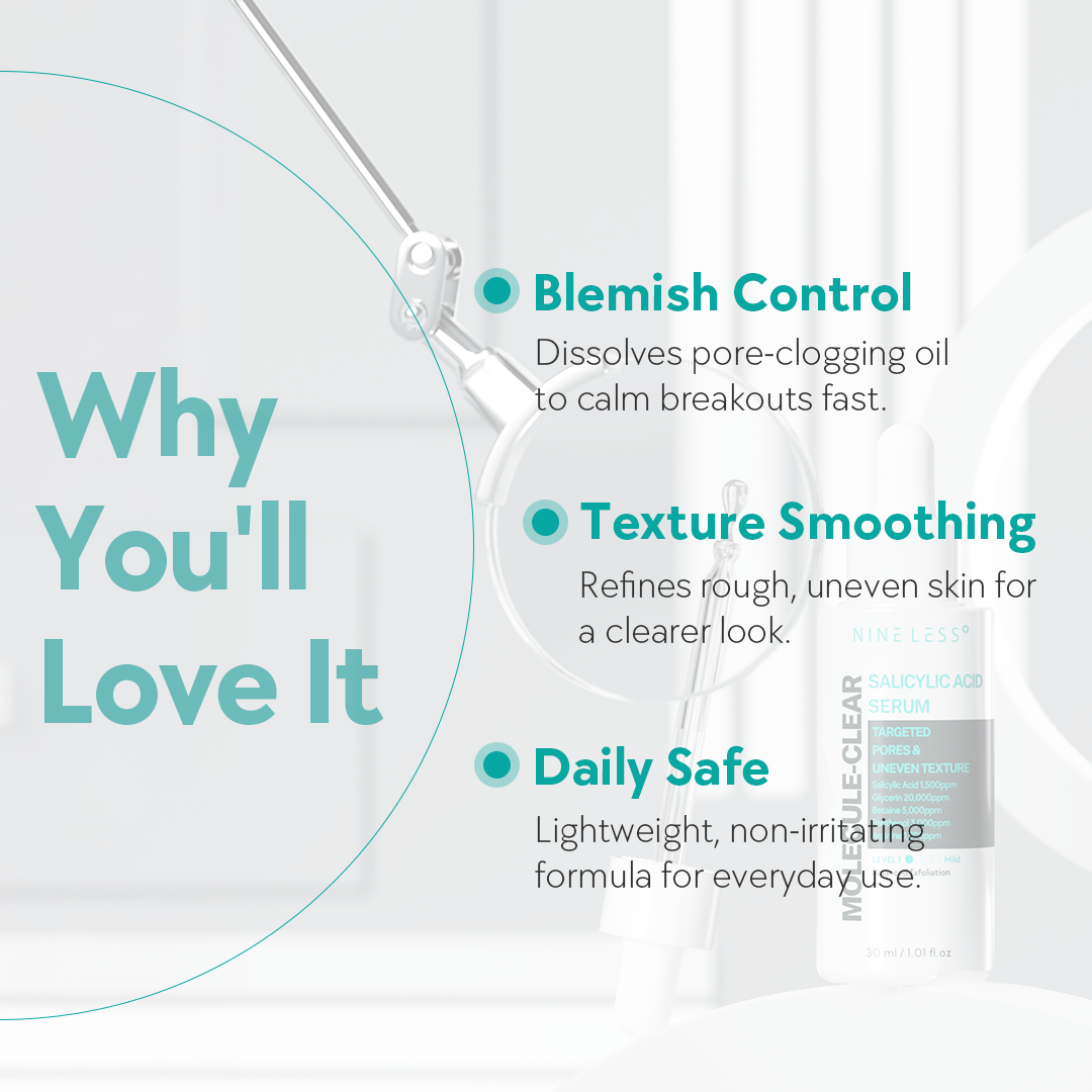NINELESS MOLECULE-CLEAR SALICYLIC ACID SERUM
