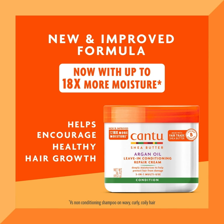 CANTU SHEA BUTTER ARGAN OIL - 453ML