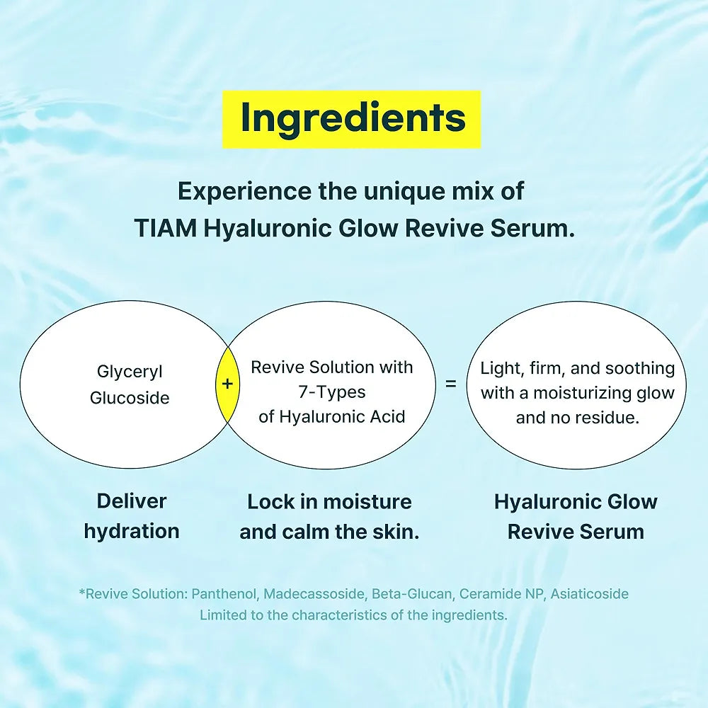 TIAM HYALURONIC GLOW REVIVE SERUM