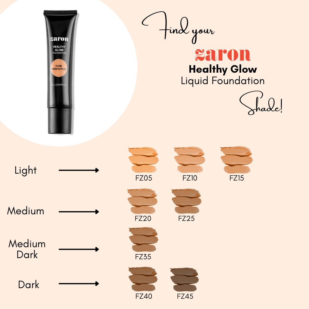 ZARON HEALTHY GLOW OIL CONTROL FOUNDATION - FZ05
