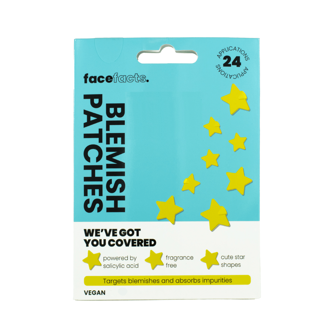 FACE FACTS HYDROCOLLOID BLEMISH PATCHES - STARS (24 patches in 1)