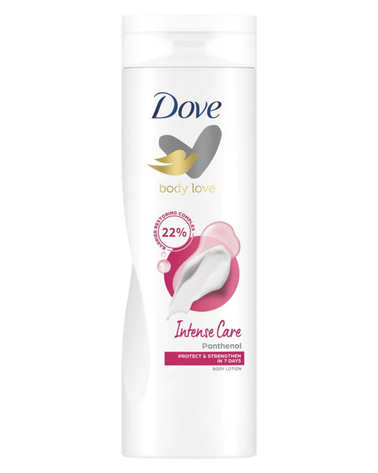 DOVE INTENSE CARE PANTHENOL BODY LOTION - BARRIER RESTORE COMPLEX - 400ML