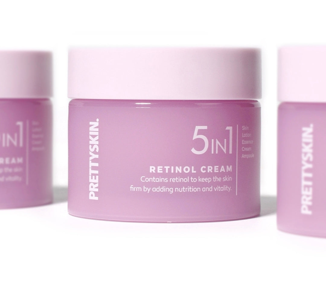 PRETTYSKIN 5 IN 1 RETINOL CREAM (POWERFUL MOISTURIZER) - 50ML