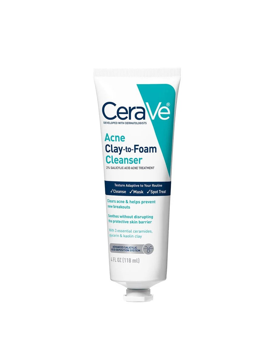 CERAVE CLAY TO FOAM CLEANSER