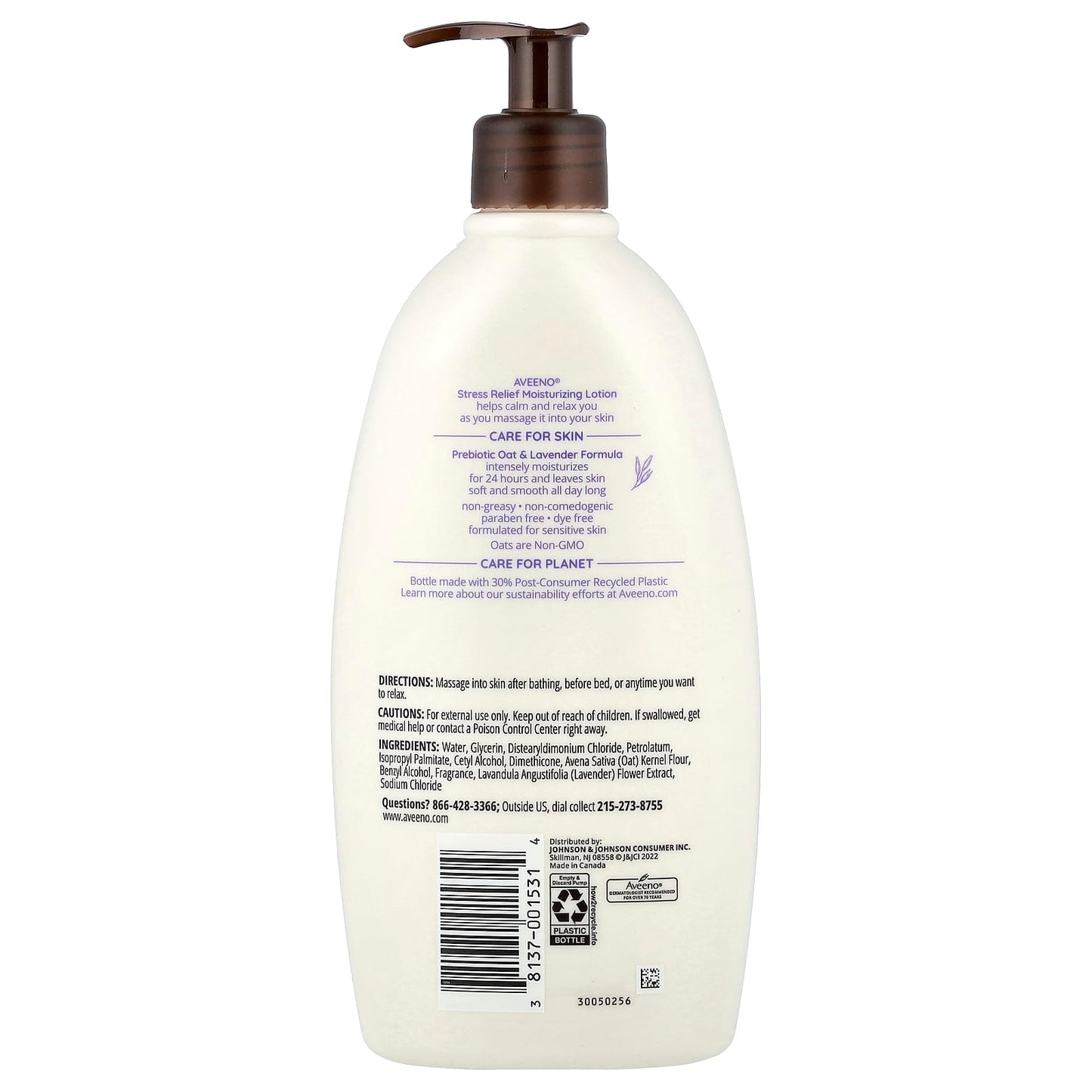 AVEENO STRESS RELIEF MOISTURIZING BODY LOTION - 532ML