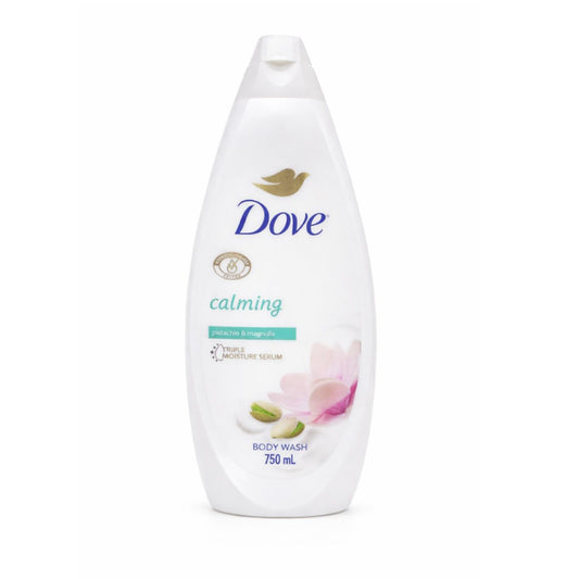 DOVE CALMING PISTACHIO & MAGNOLIA BODY WASH 750ML