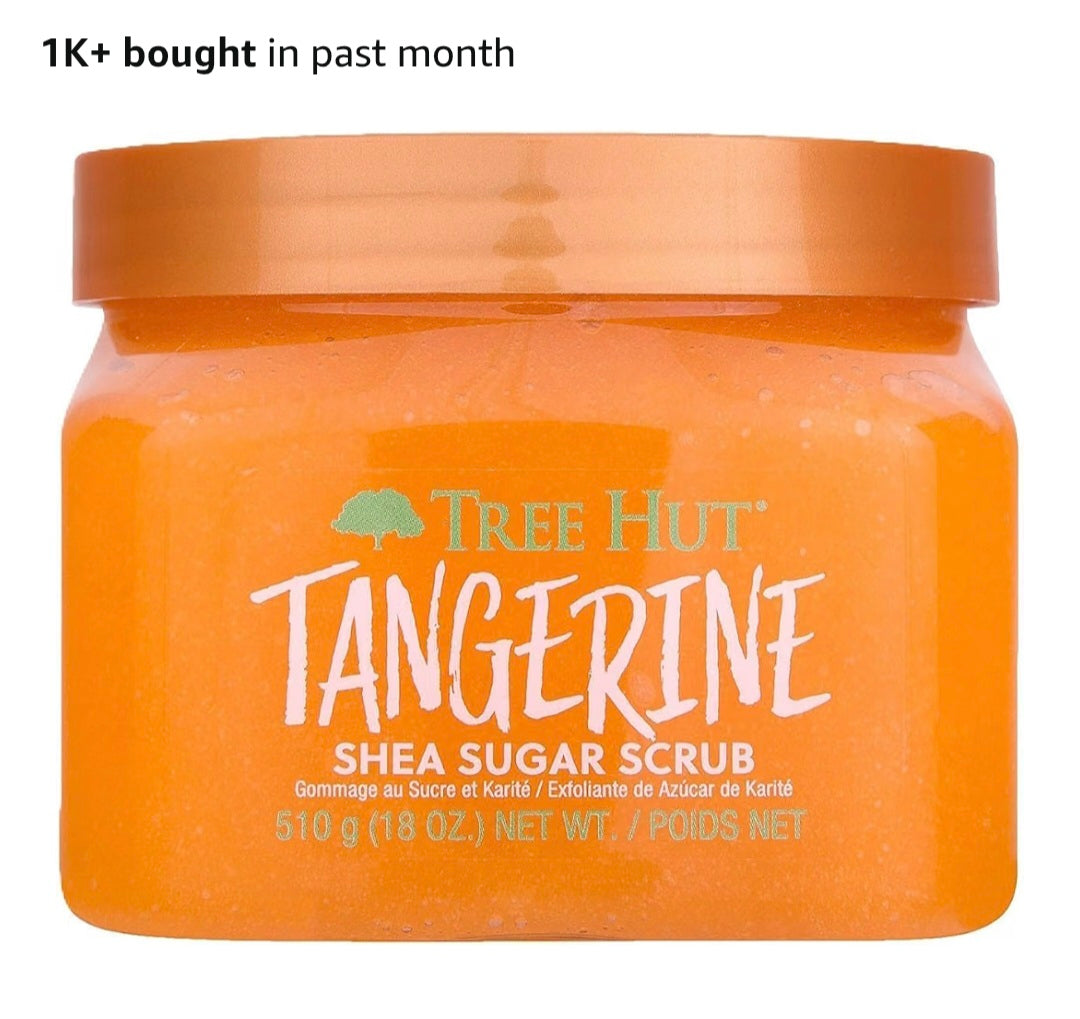 TREE HUT TANGERINE SHEA SUGAR SCRUB - 510G