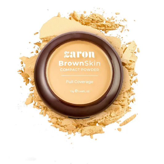 ZARON BROWN SKIN COMPACT POWDER - RAY