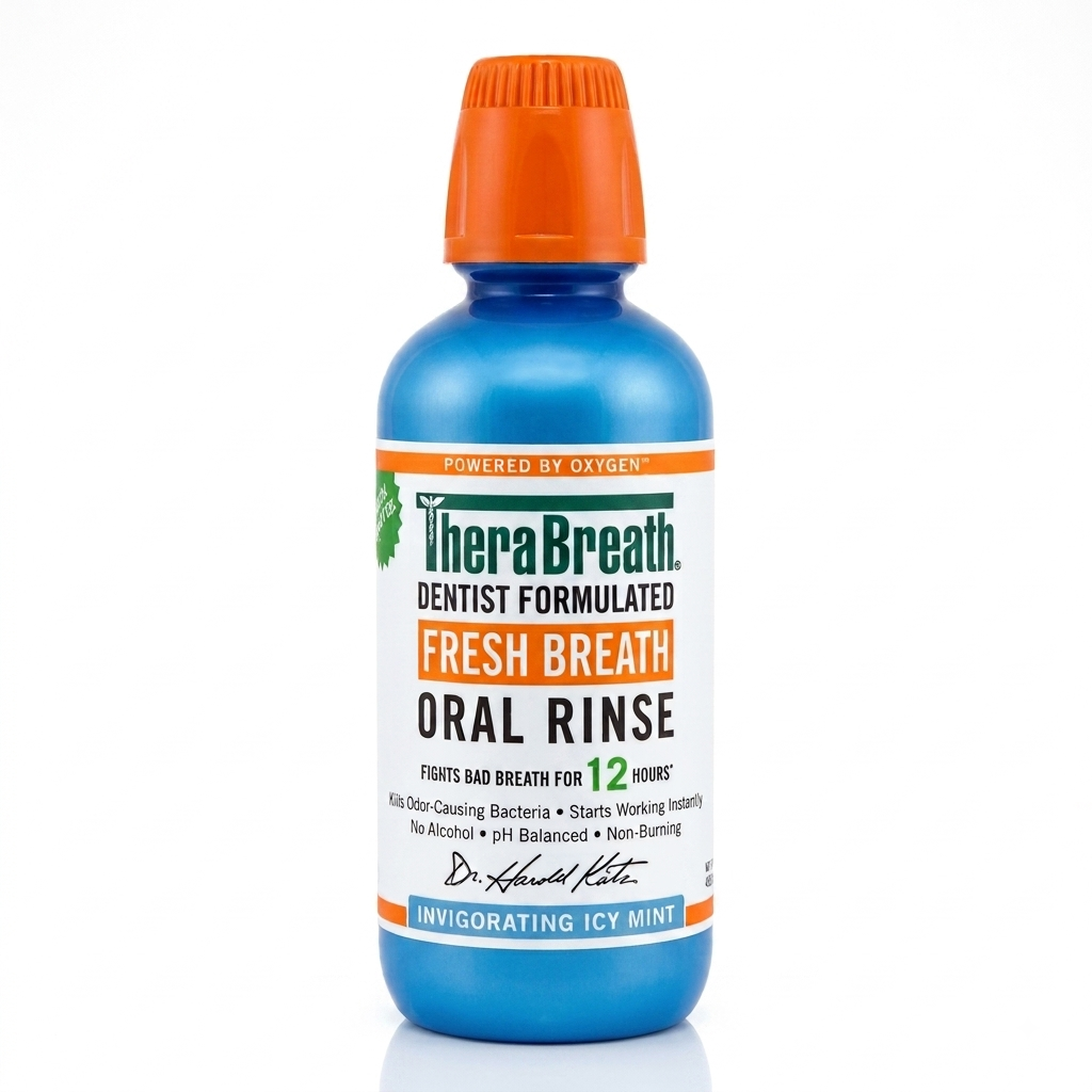 THERABREATH FRESH BREATH ORAL RINSE - INVIGORATING ICY MINT