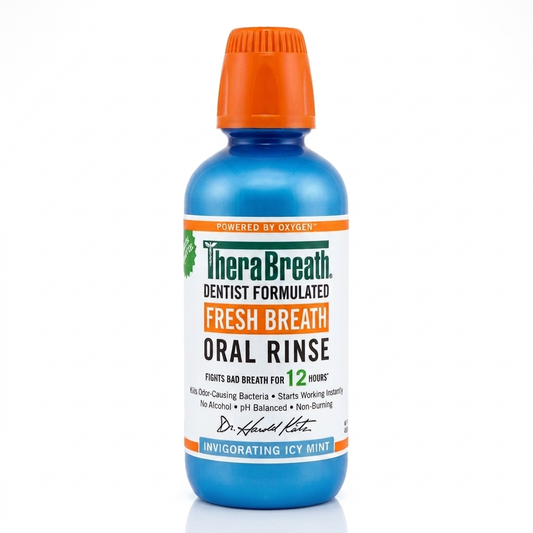 THERABREATH FRESH BREATH ORAL RINSE - INVIGORATING ICY MINT