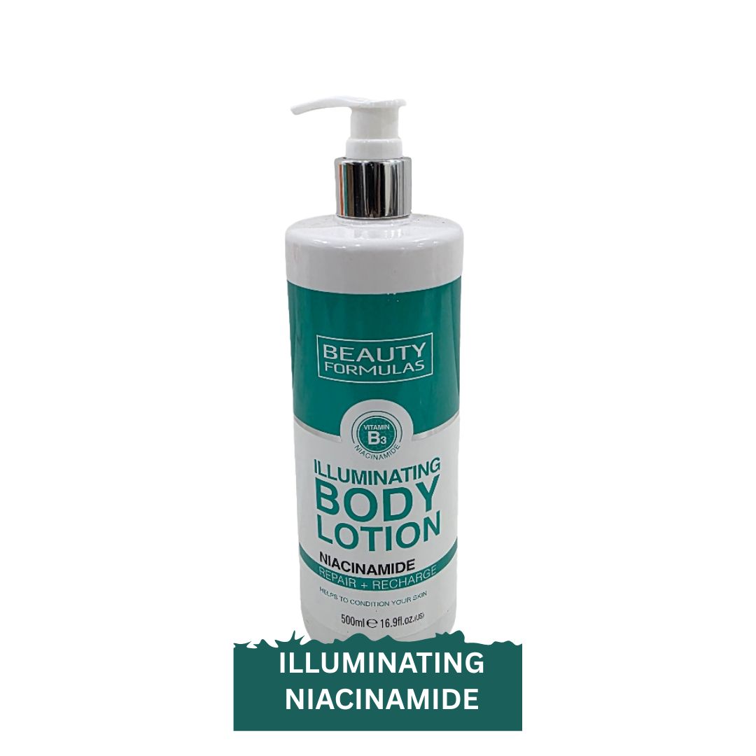 BEAUTY FORMULAS NIACINAMIDE ILLUMINATING BODY LOTION - 500ML