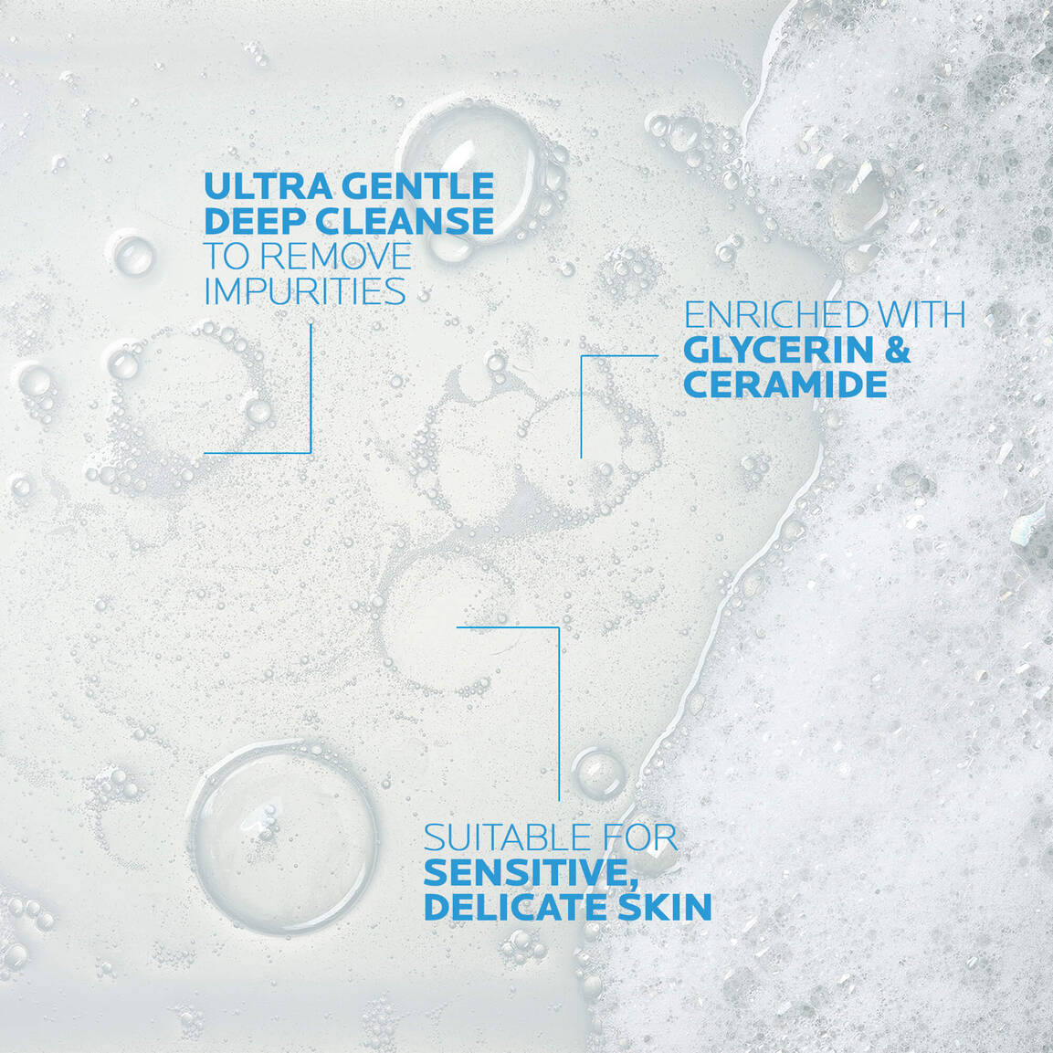 LA ROCHE-POSAY TOLERIANE PURIFYING FOAMING GEL DOUBLE CLEANSER - 400ML