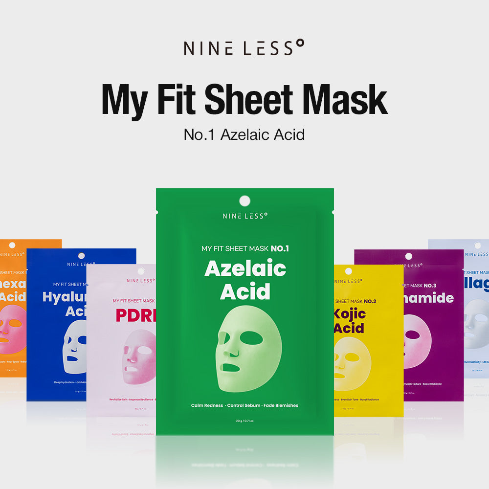 NINE LESS MY FIT SHEET MASK - 1PC / 25ML
