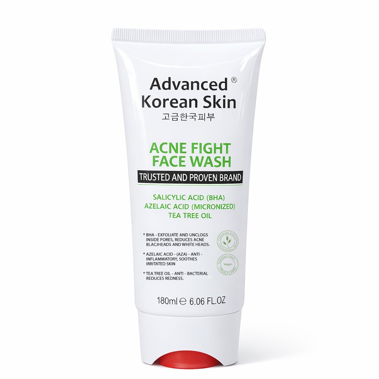 ADVANCED KOREAN SKIN ACNE FIGHT FACE WASH