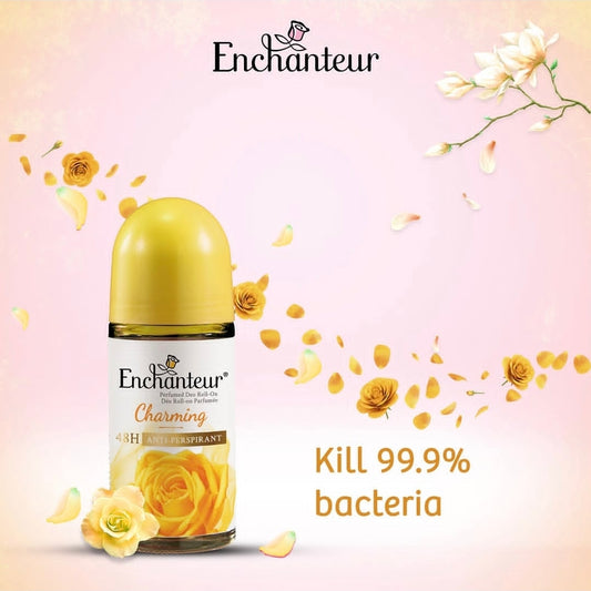 ENCHANTEUR CHARMING PERFUMED 48H ANTI-PERSPIRANT DEO ROLL-ON - 50ML