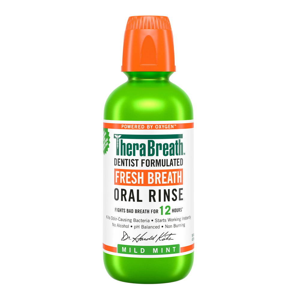 THERABREATH BREATH ORAL RINSE - MILD MINT