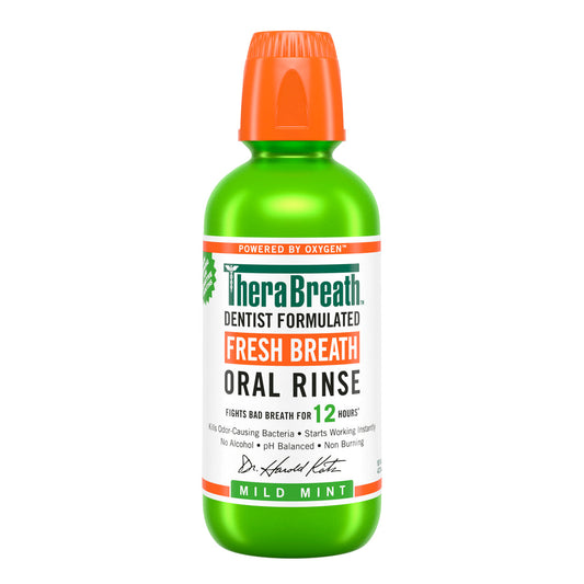 THERABREATH BREATH ORAL RINSE - MILD MINT