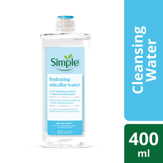 SIMPLE WATER BOOST HYDRATING MICELLAR CLEANSING WATER