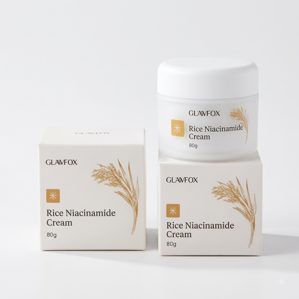 GLAMFOX RICE NIACINAMIDE FACE CREAM