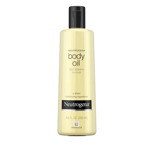 NEUTROGENA® BODY OIL, LIGHT SESAME FORMULA FOR DRY SKIN - 250ML
