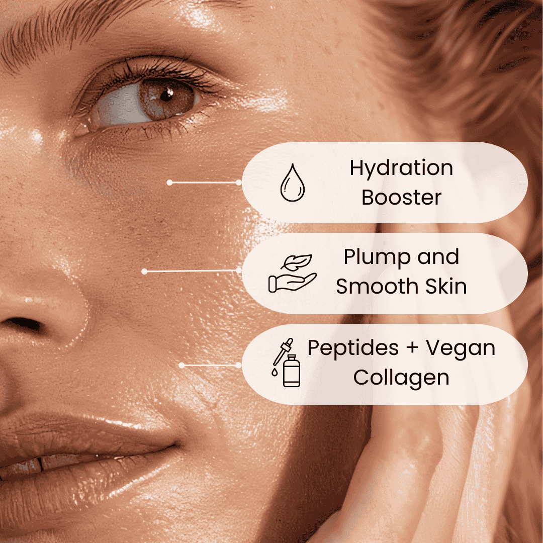 FACE FACTS PEPTIDE RADIANCE DROPS HYDRATING GEL SERUM - 30ML