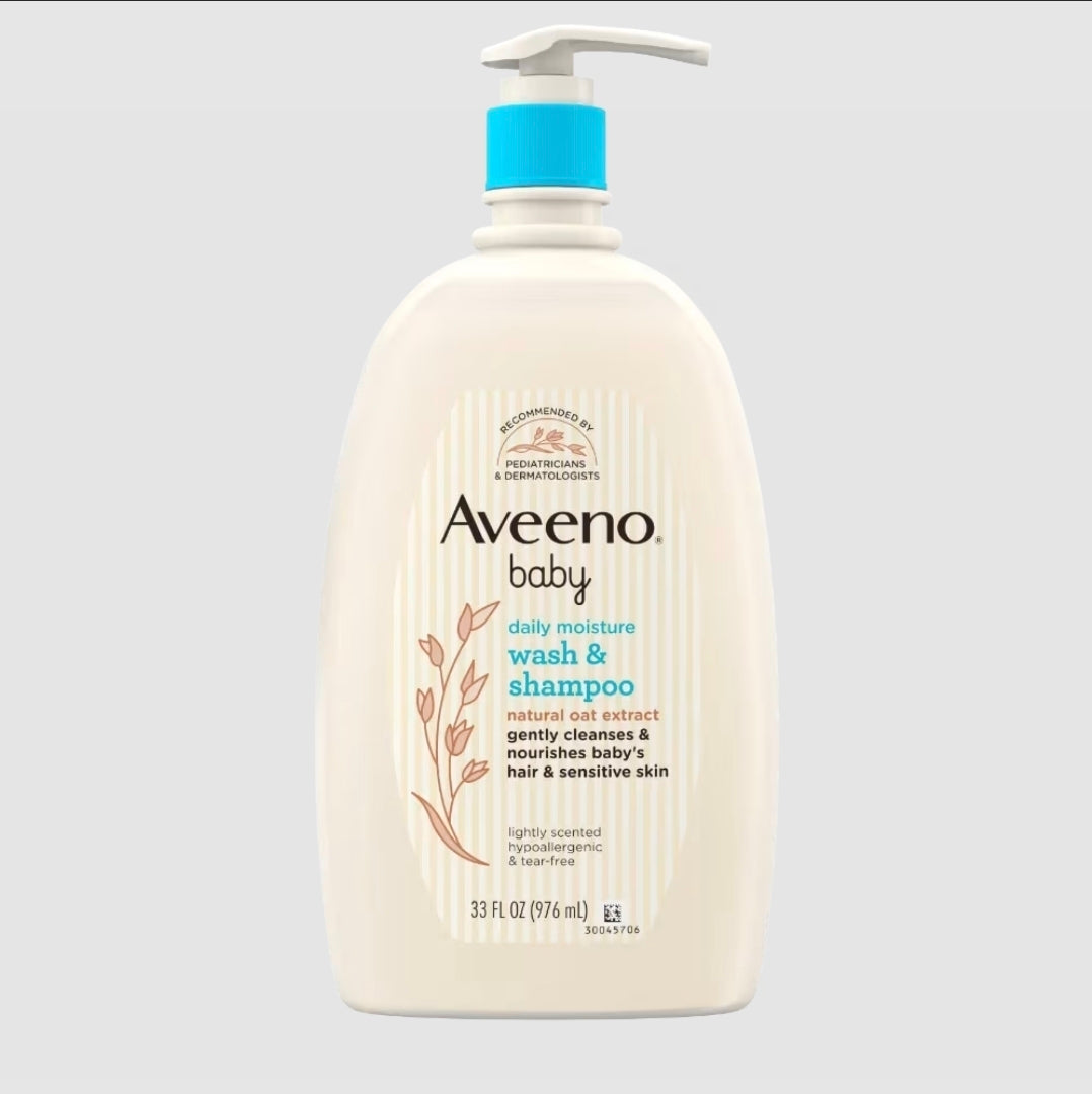 AVEENO BABY DAILY MOISTURE WASH & SHAMPOO