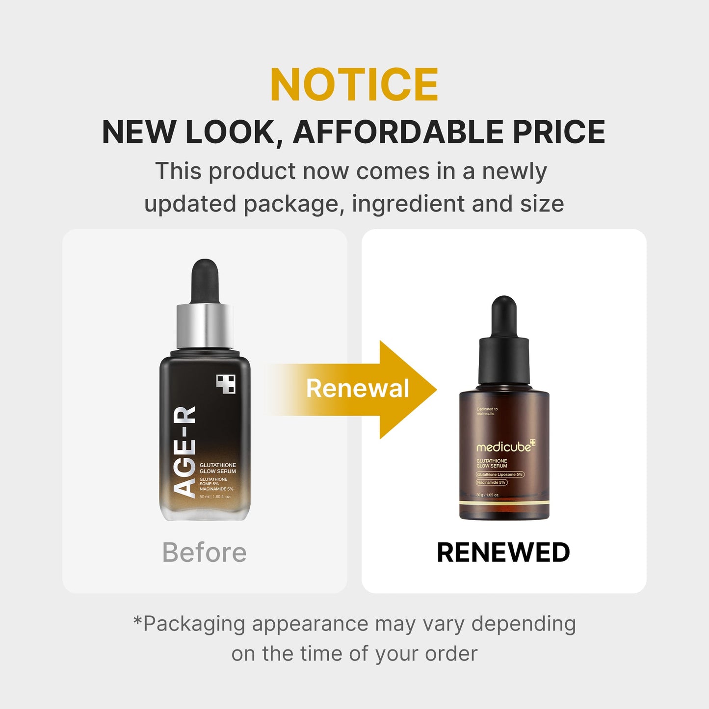 MEDICUBE GLUTATHIONE GLOW SERUM