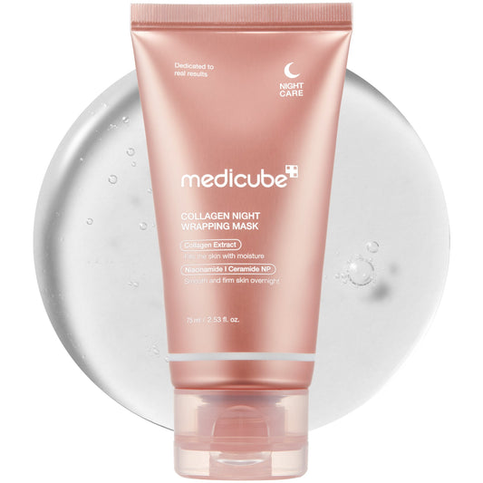 MEDICUBE COLLAGEN NIGHT WRAPPING MASK - 75ML