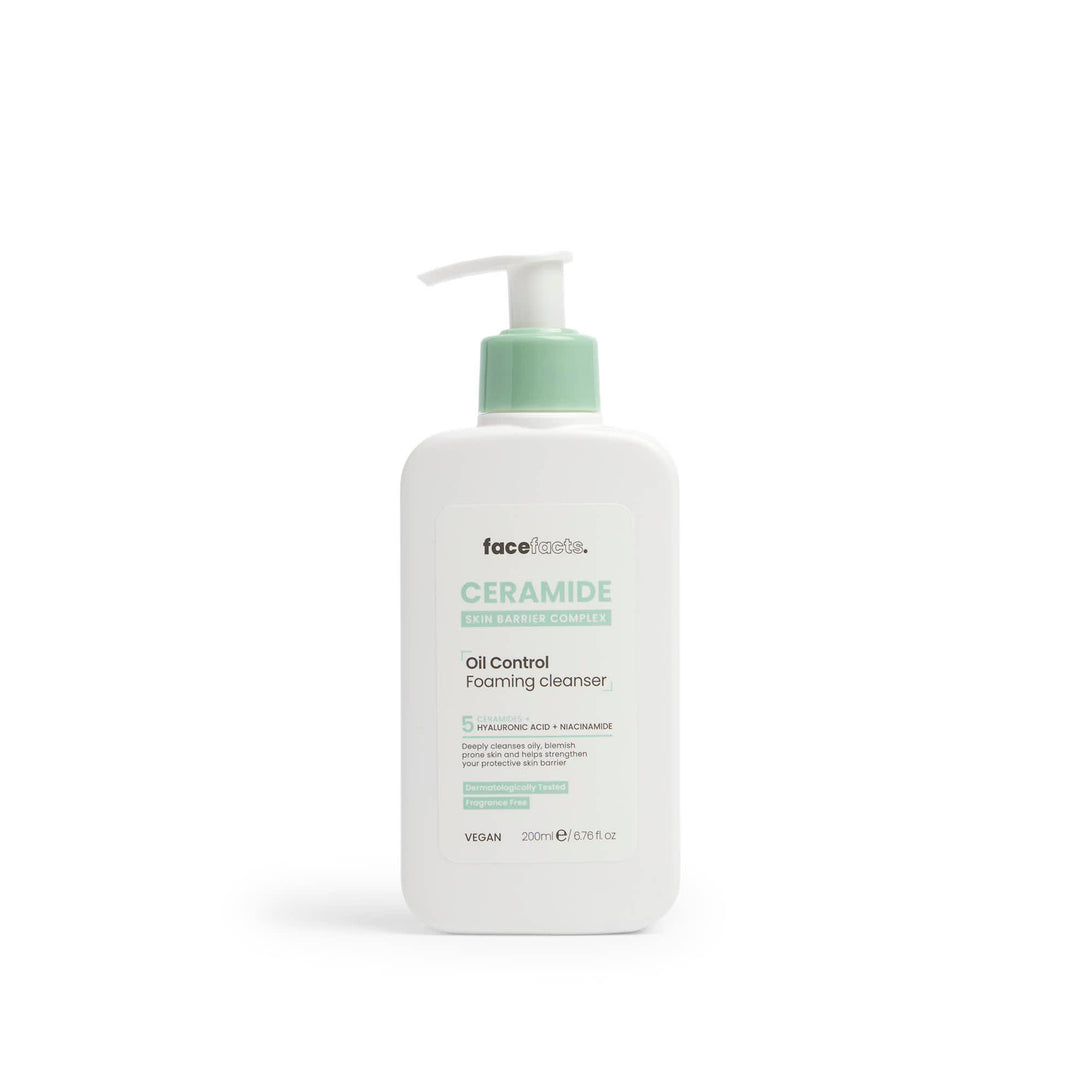 FACE FACTS CERAMIDE OIL CONTROL FOAMING CLEANSER