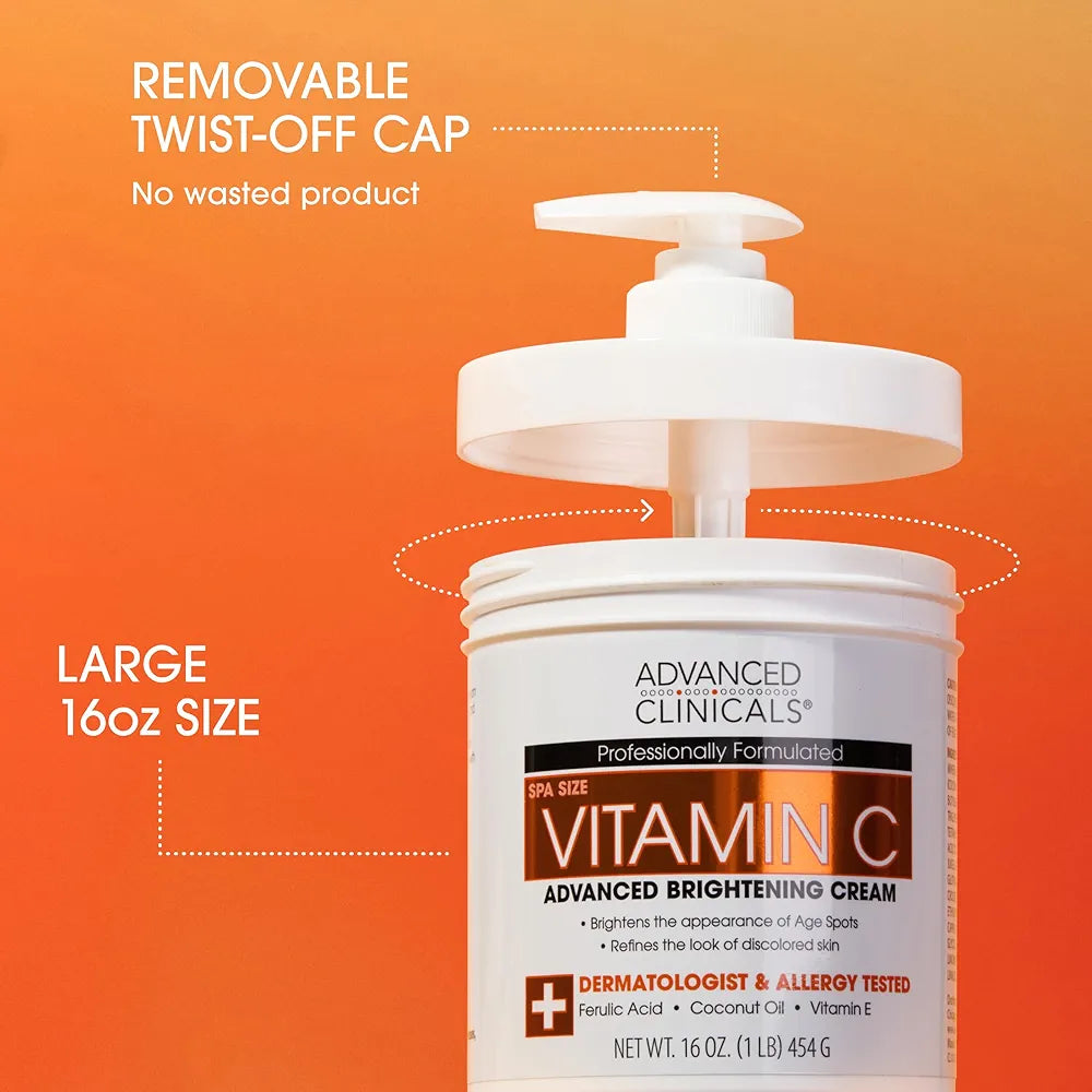 ADVANCED CLINICALS VITAMIN C ADVANCED BRIGHTENING CREAM