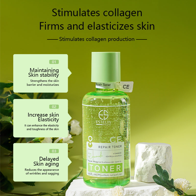 ESTELIN CERAMIDES VITAMIN B5 AND CENTELLA ASIATICA REPAIR TONER 400ML