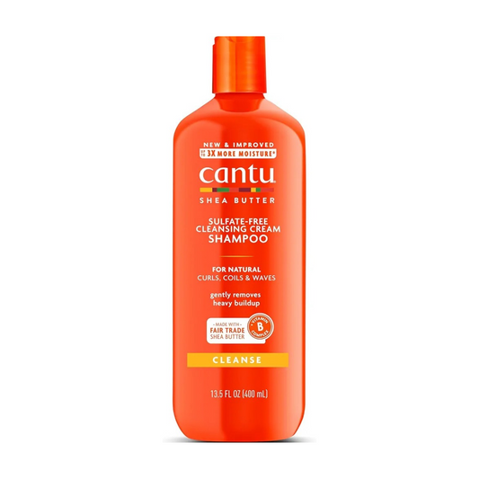 CANTU SULFATE-FREE CLEANSING CREAM SHAMPOO WITH SHEA BUTTER FOR NATURAL HAIR 400ML