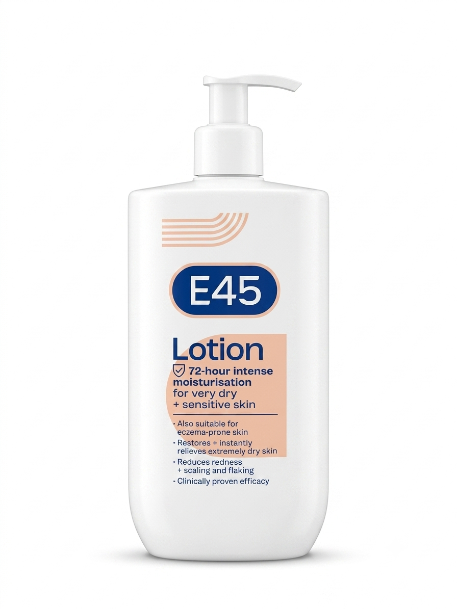 E45 MOISTURISING LOTION - 500ML (new packaging)