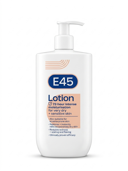 E45 MOISTURISING LOTION - 500ML (new packaging)