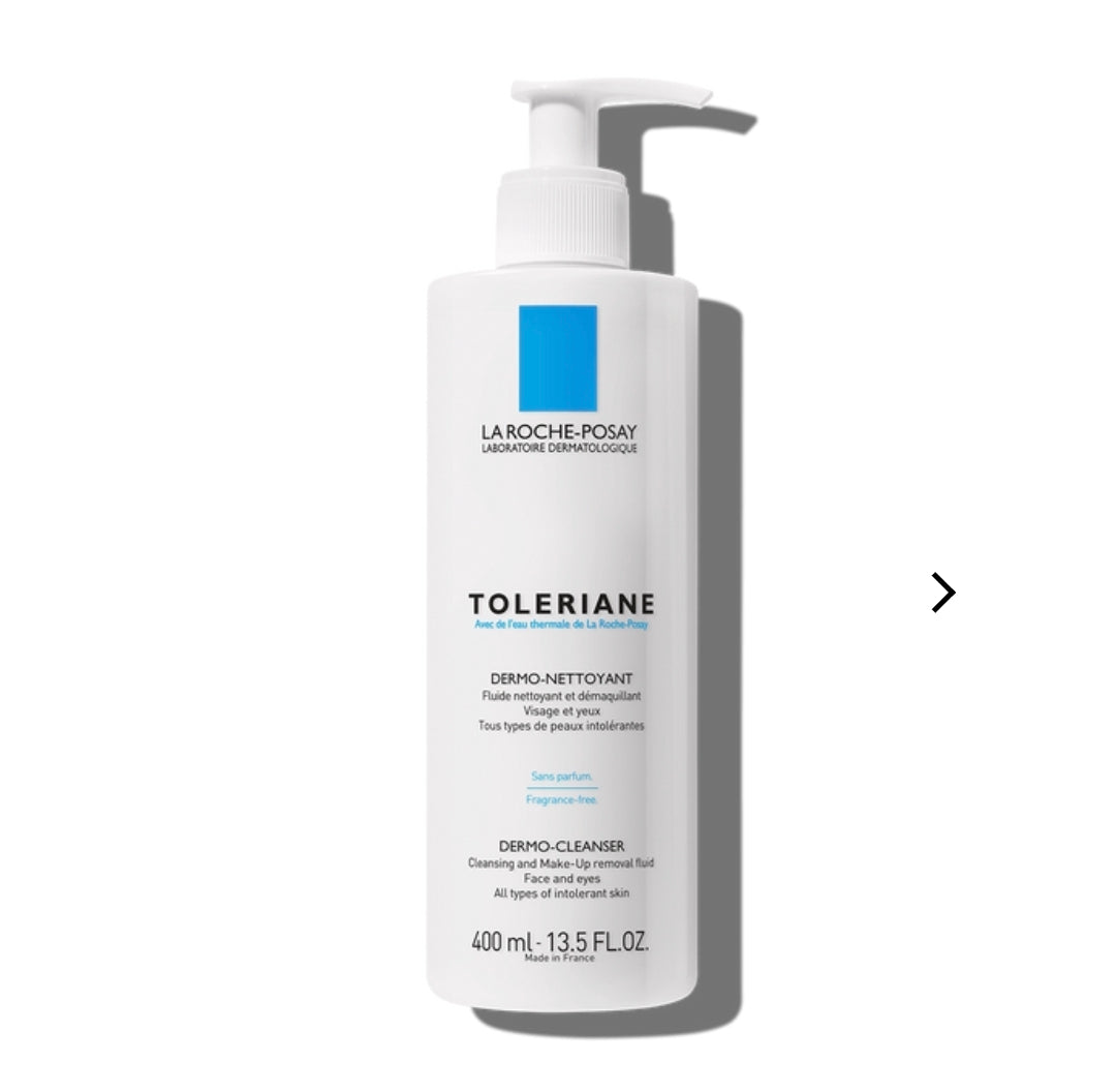 LA ROCHE POSAY TOLERIANE DERMO-CLEANSER MAKE-UP REMOVER AND FACIAL CLEANSER - 400ML