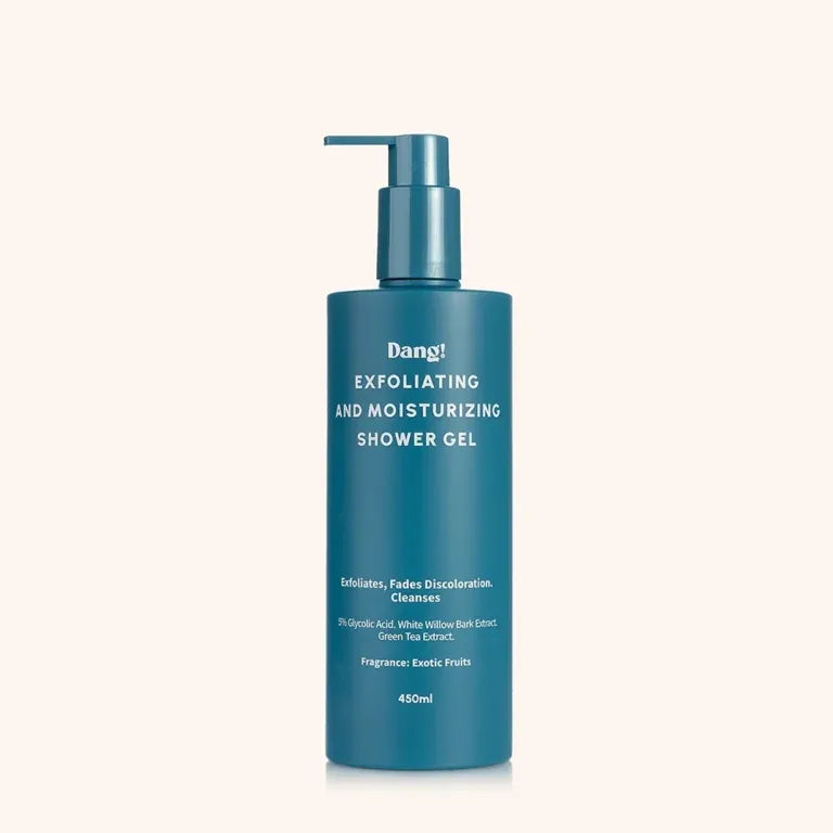 DANG! EXFOLIATING AND MOISTURISING SHOWER GEL - EXOTIC FRUITS - 450ML